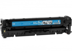 Заправка картриджа HP 305A Cyan принтера HP LaserJet Pro M351a/ M375nw/ M451dn/ M451dw/ M451nw/ M475dn/ M475dw Color (CE411A)